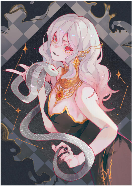 Commissioned by @moongl0wlucy